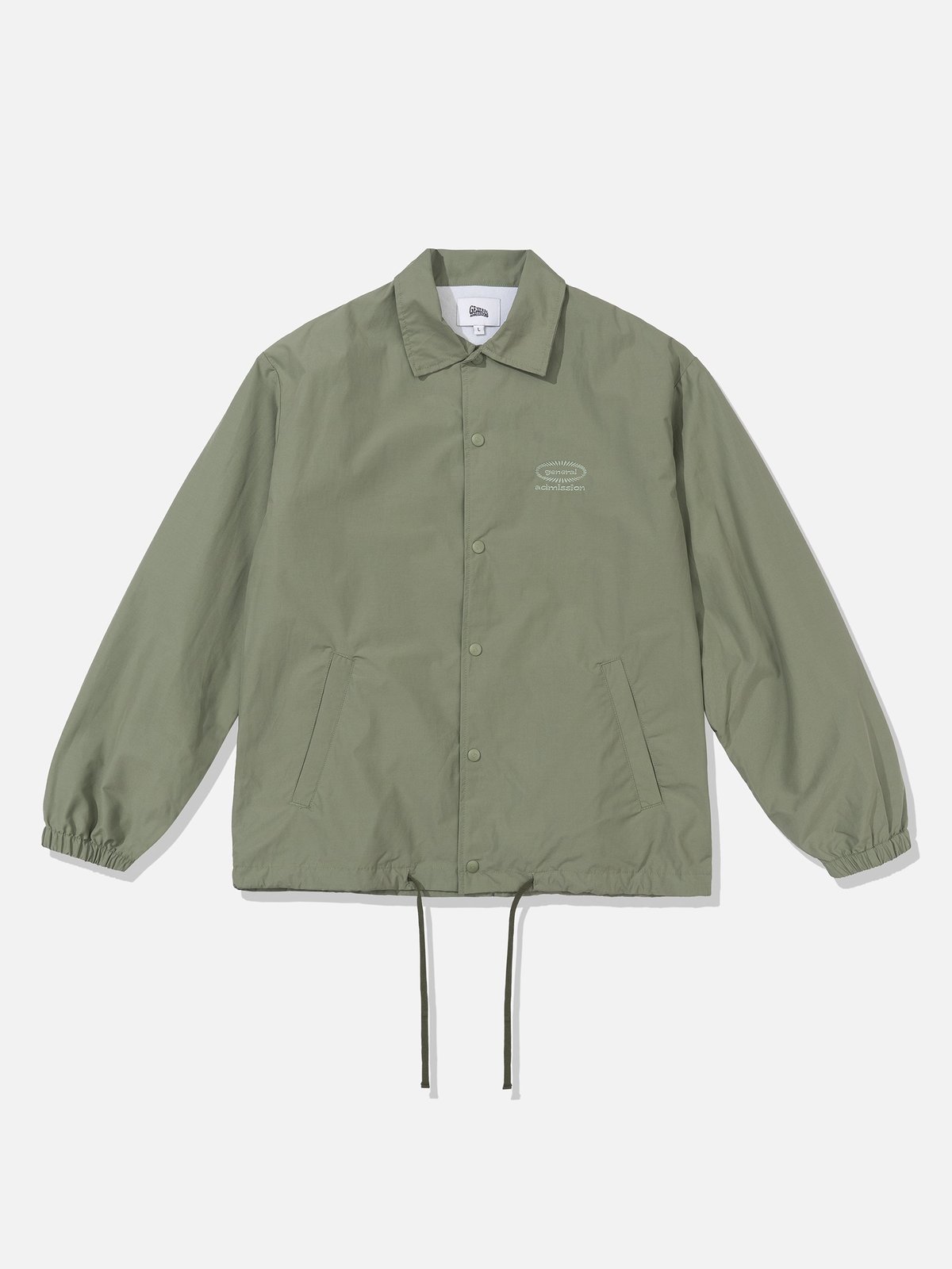 General Admission Coach Windbreaker jacket - Olive - Image 1 of 2