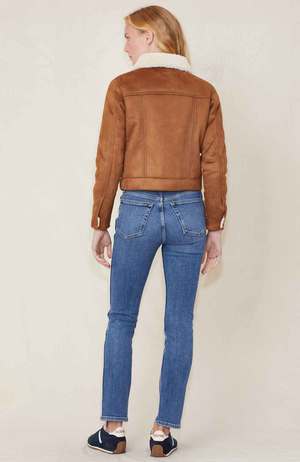 Mother Denim THE CURVED POCKET AVIATOR 