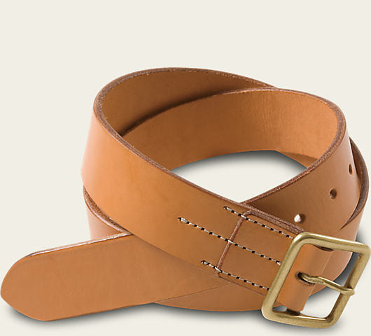 Red Wing Shoes Natural Tan Vegetable Tanned Leather Belt Red Wing Shoes Natural Tan Vegetable Tanned Leather Belt