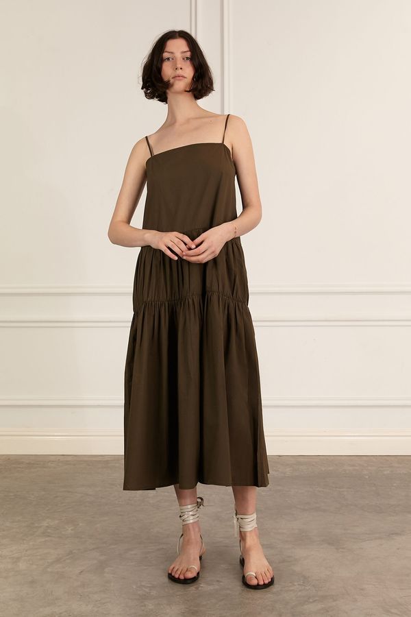 Marle vanessa dress khaki Clearance