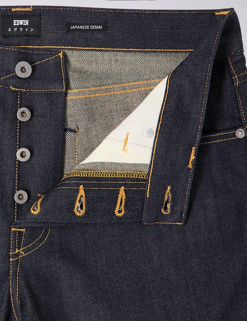 Selvedge Denim Edwin Ed 39 Edwin ED-39 Regular Loose 63 Rainbow