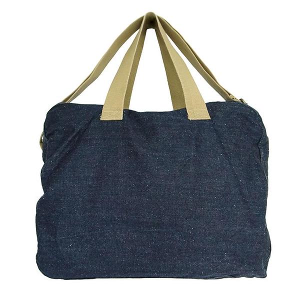 KIDS Pequeno Tocon Denim Diaper Bag - Navy Blue KIDS Pequeno Tocon Denim Diaper Bag - Navy Blue