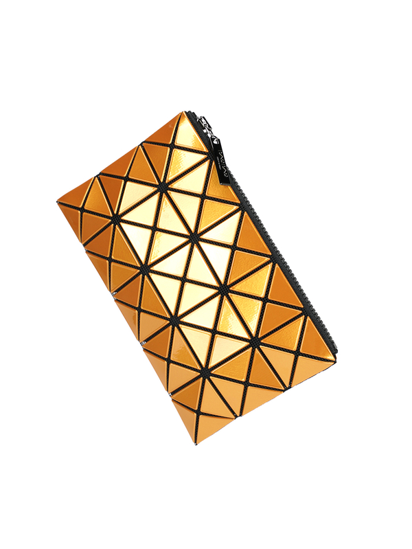 BAO BAO ISSEY MIYAKE PRISM FLAT POUCH - YELLOW | Garmentory