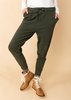 MJ. Watson Cashmere Jogger Pant - Olive - Thumbnail 1
