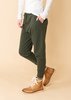 MJ. Watson Cashmere Jogger Pant - Olive - Thumbnail 4