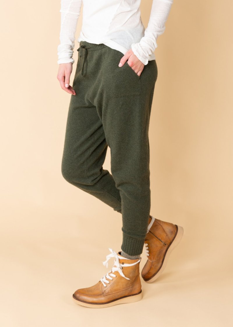 MJ. Watson Cashmere Jogger Pant - Olive