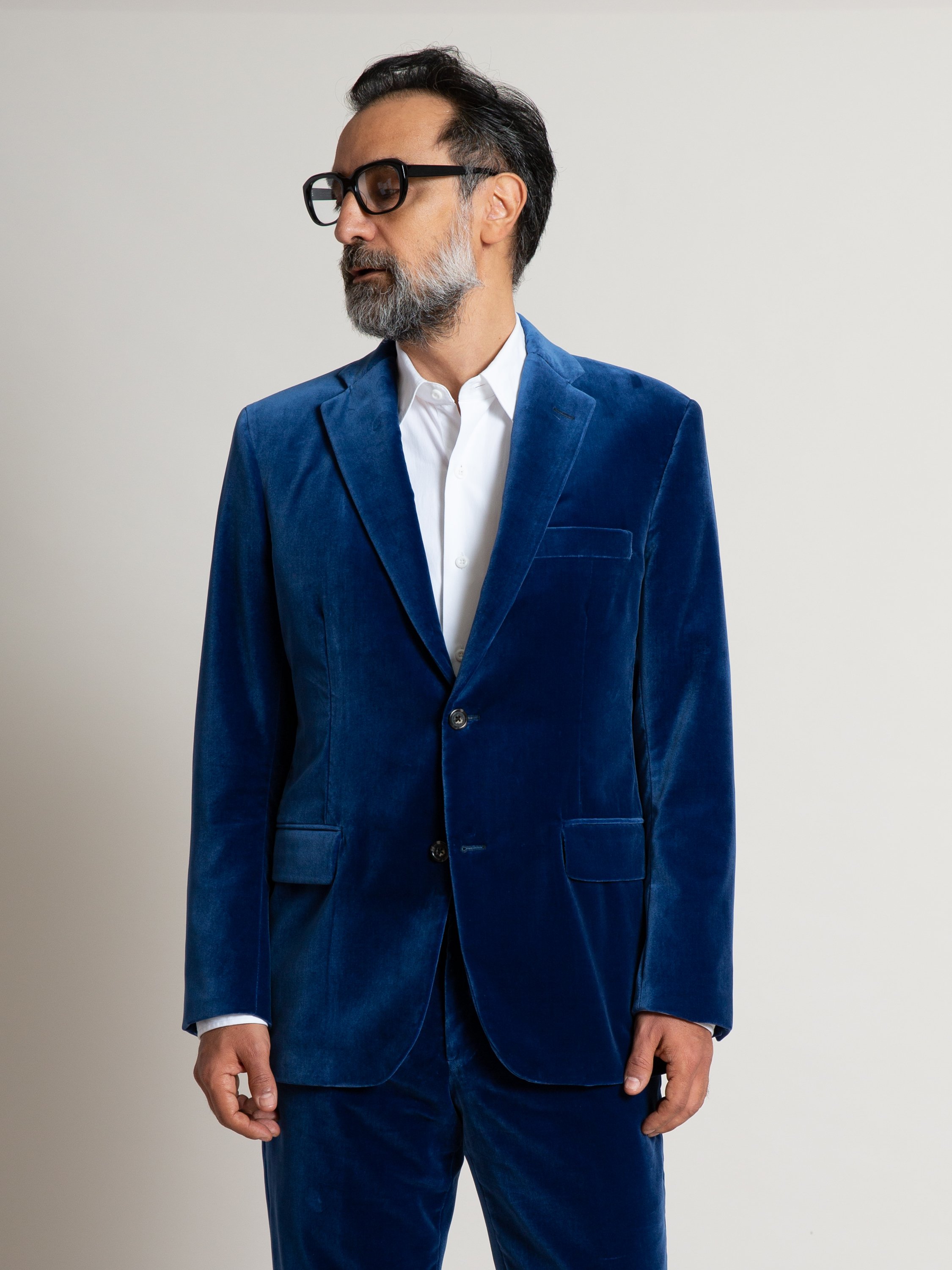 Freemans Sporting Club The Freeman Suit Blue Velvet Garmentory