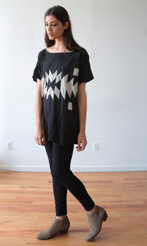 Uzi NYC Black Mesa Kimono Uzi NYC Black Mesa Kimono