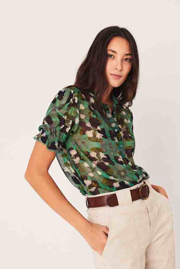 Perfect Havana Blouse - Green