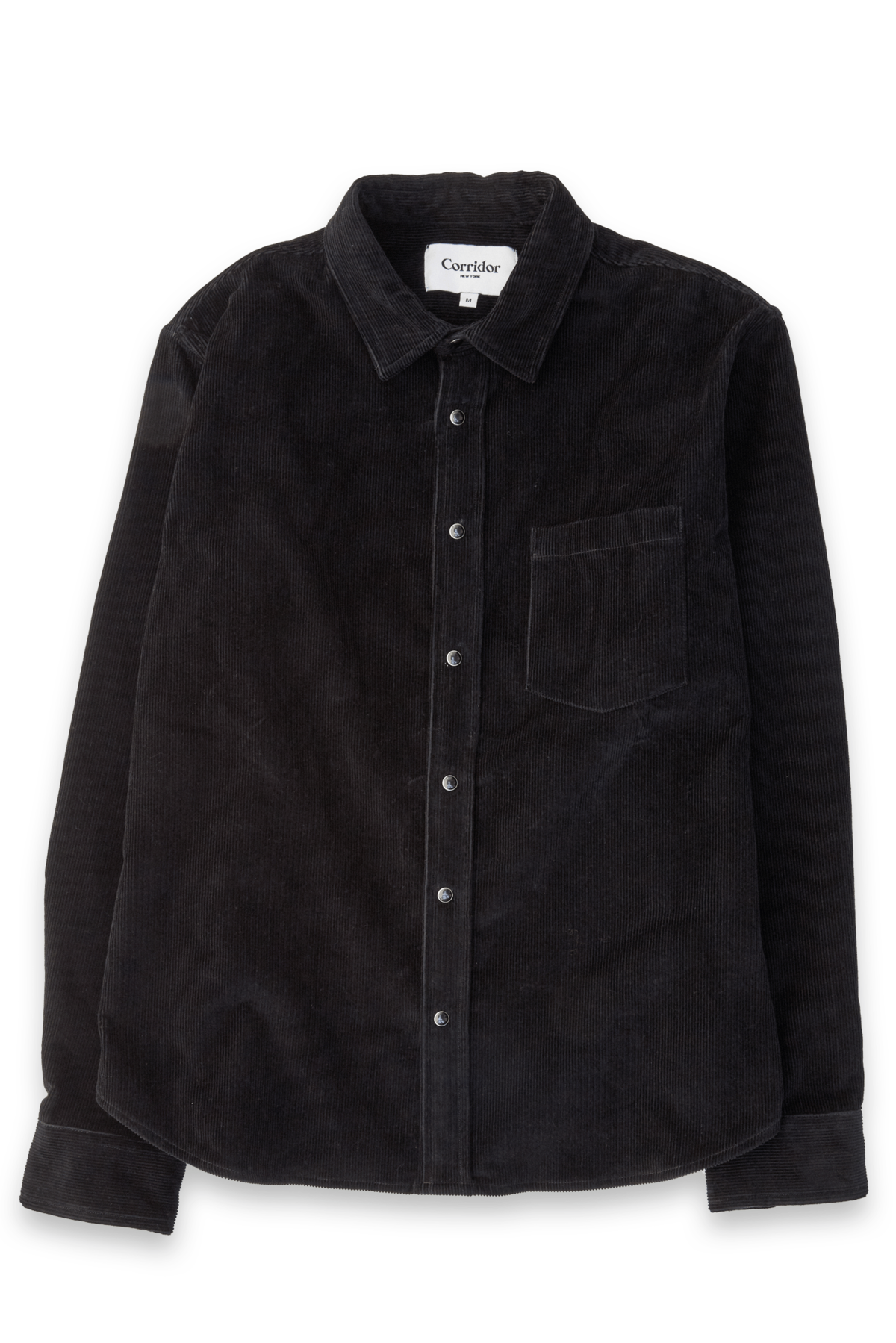 Corridor Snap Cord Shirt - Black - Image 1 of 3
