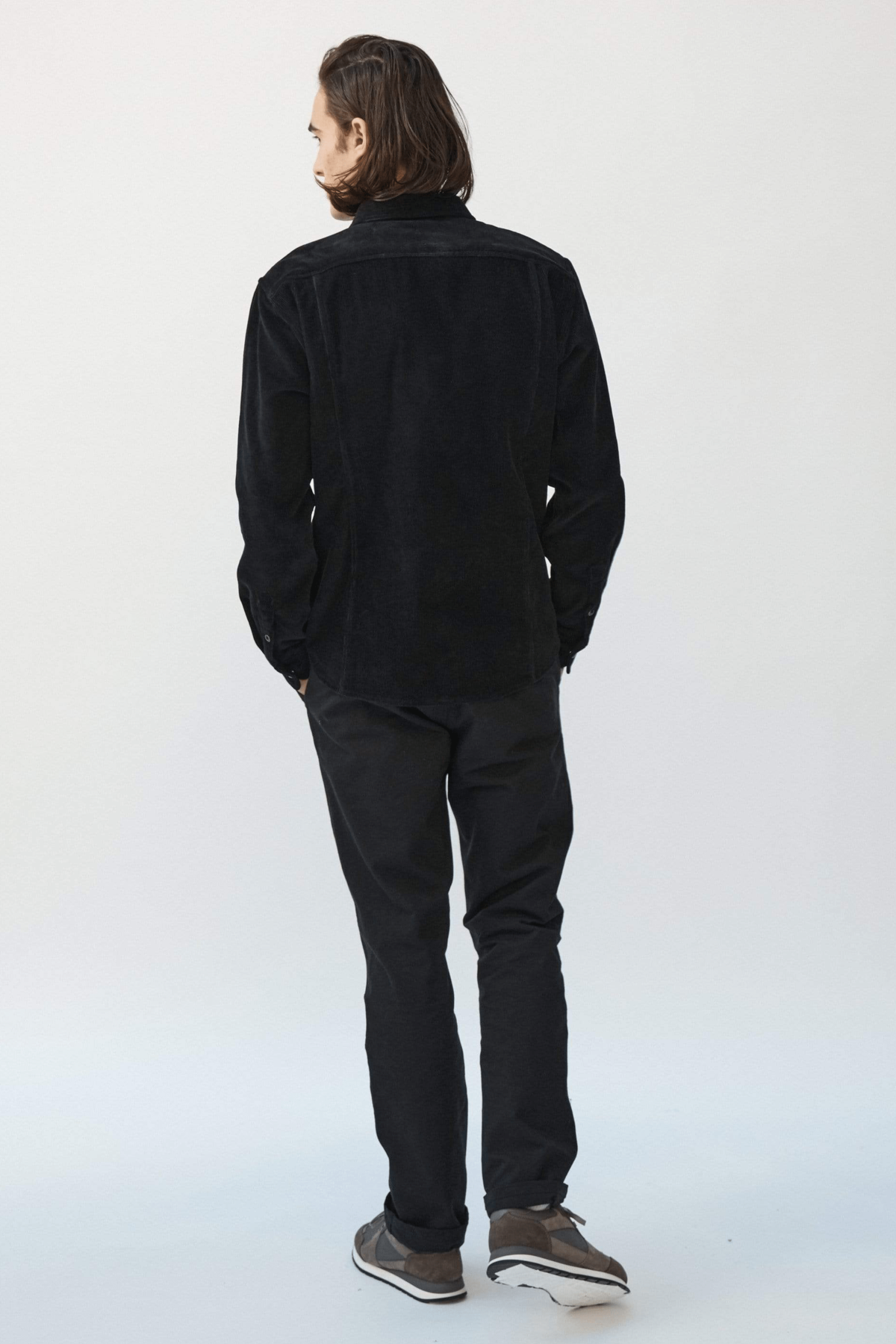 Corridor Snap Cord Shirt - Black - Image 3 of 3