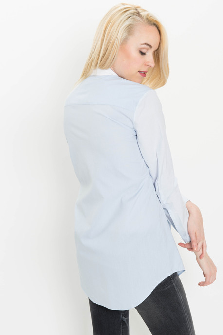 Colour Block Boyfriend Shirt Colour Block Boyfriend Shirt