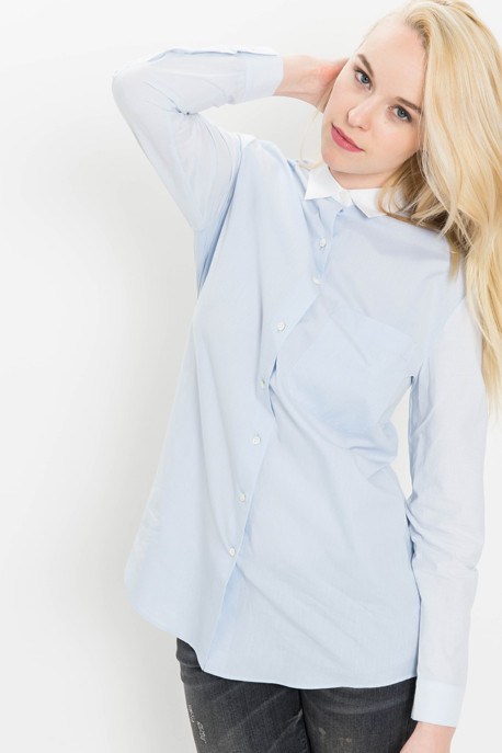 Colour Block Boyfriend Shirt Colour Block Boyfriend Shirt