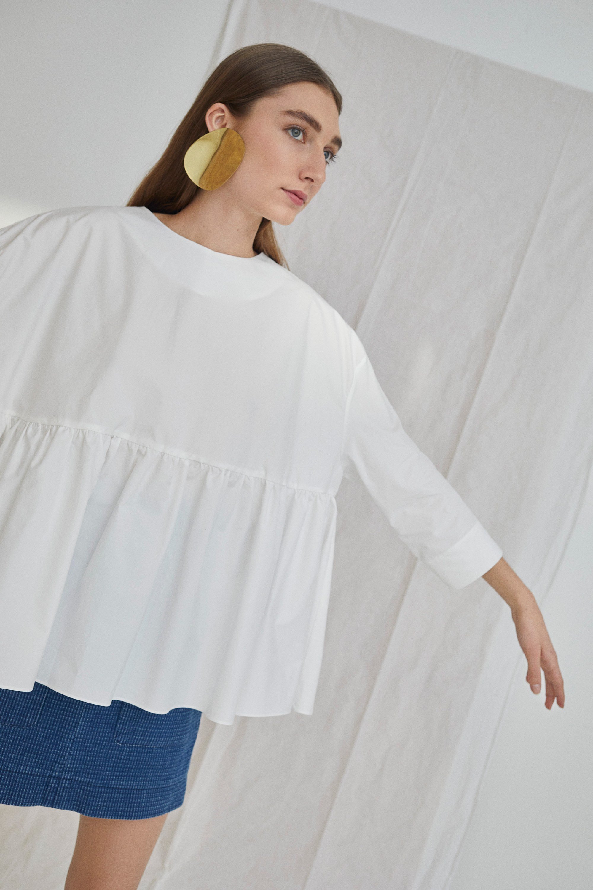 The Dalia Top - White // Favorite Daughter main image 0