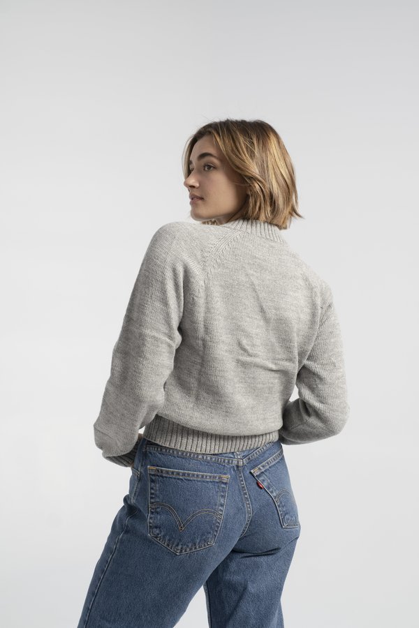 Rachel Antonoff Shmear Pullover - Grey 