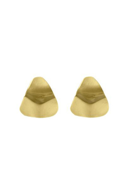 Young Frankk Trine Earrings, Gold Plated Young Frankk Trine Earrings, Gold Plated