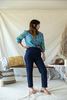 Myrtle Norma Jeans - Blue - Thumbnail 5