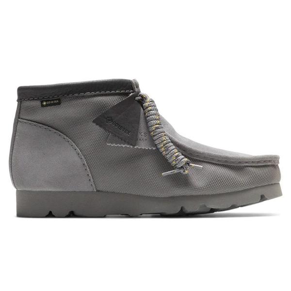 Clarks Wallabee Gore-Tex Boot - Light Grey Clarks Wallabee Gore-Tex Boot - Light Grey