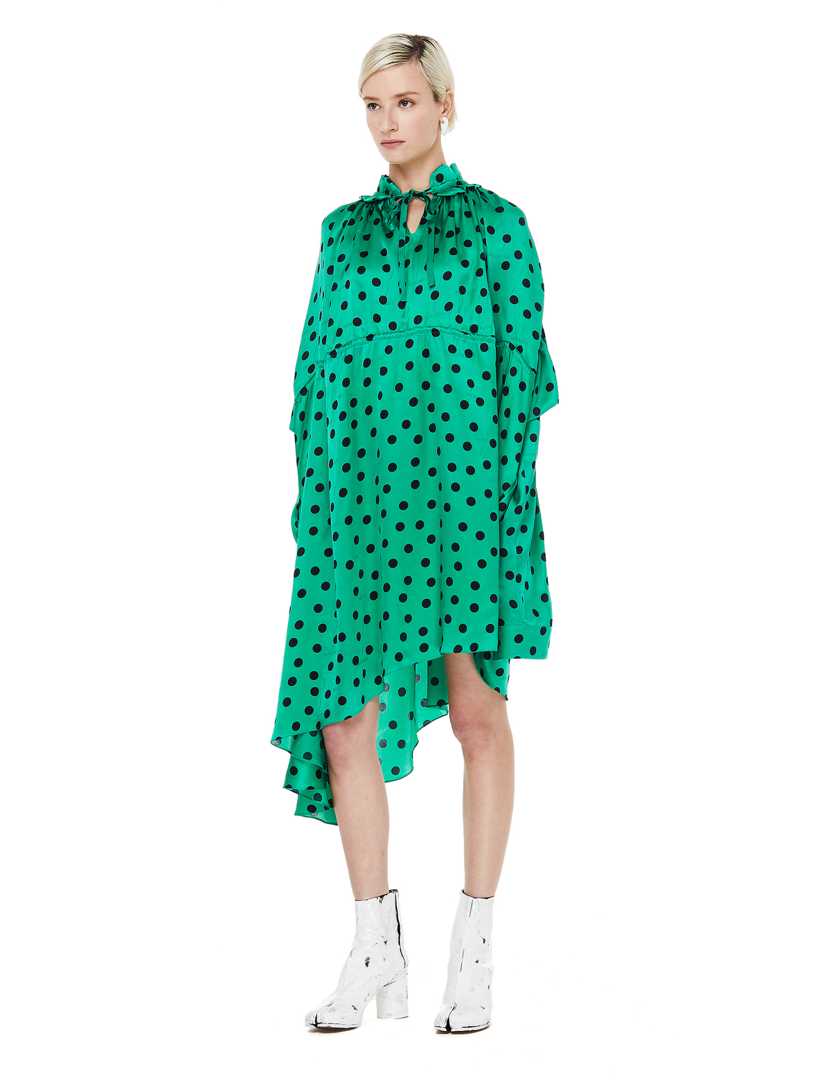 balenciaga asymmetric dress Starlit Ruffle Gown main image 0