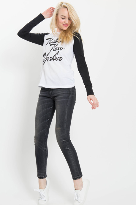Native New Yorker Flock Baseball Tee Native New Yorker Flock Baseball Tee