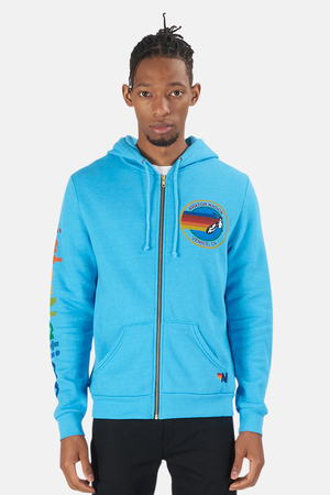 Aviator Nation Zip Hoodie Sweater 