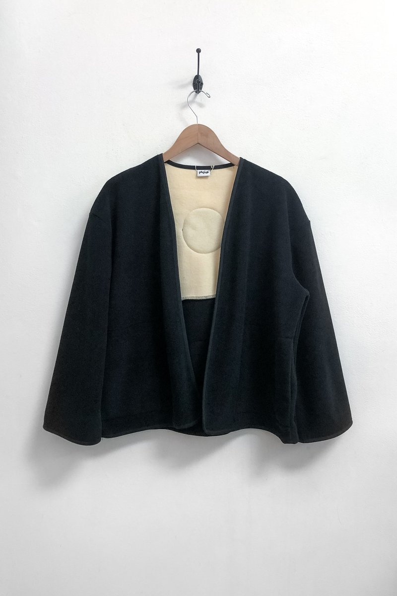 熱販売 Gron Garmentory | Black - Jacket Yang Yin Noor Kulle ジャケット・アウター