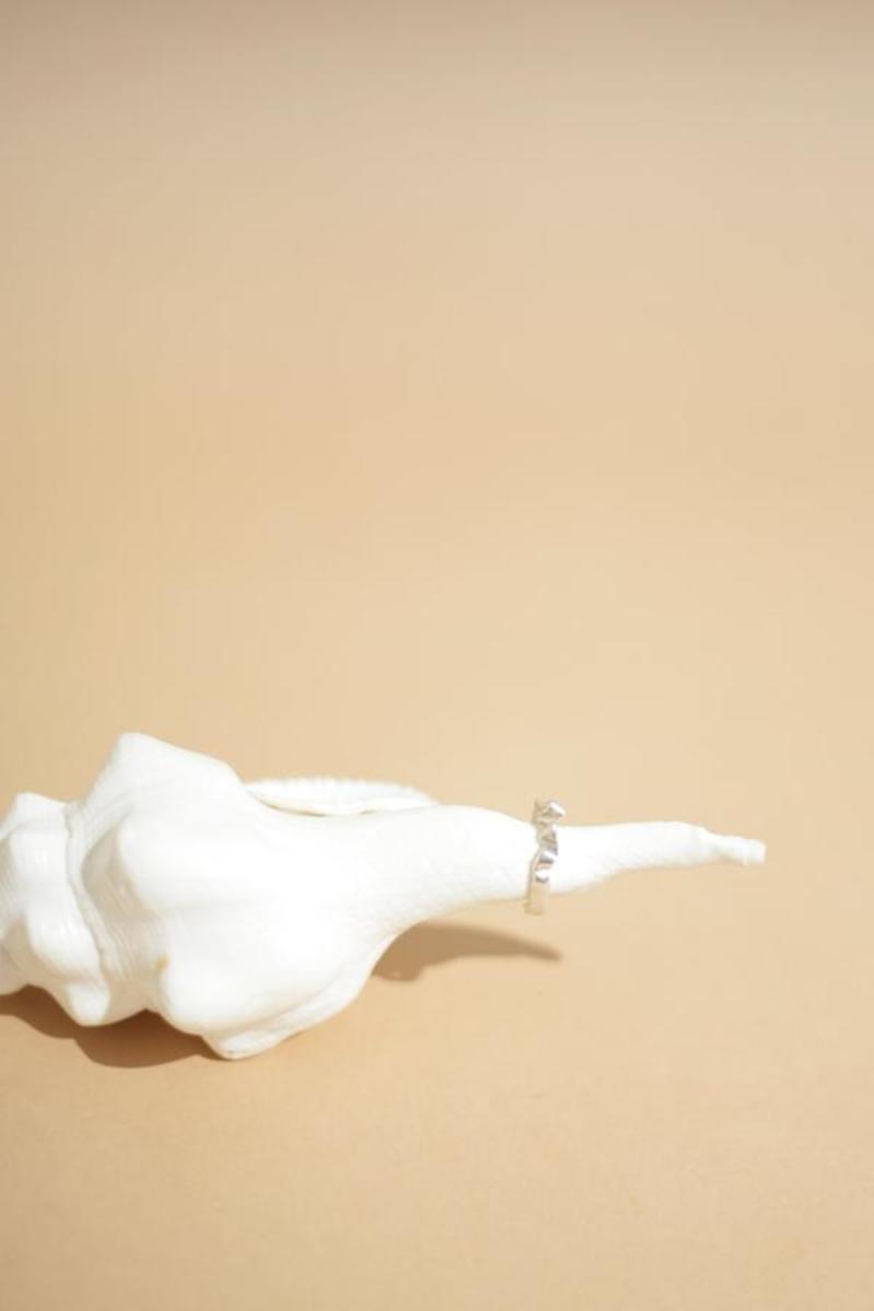 MARS Ribbon Ring - Silver