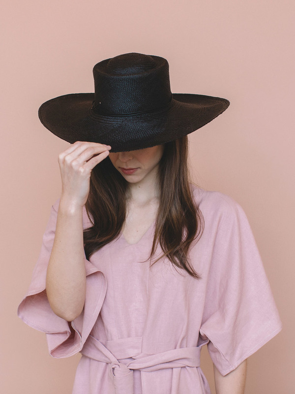 Brookes Boswell Reinette Straw Hat Garmentory