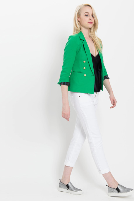 Smythe Les Vestes Rumpled College Blazer Smythe Les Vestes Rumpled College Blazer