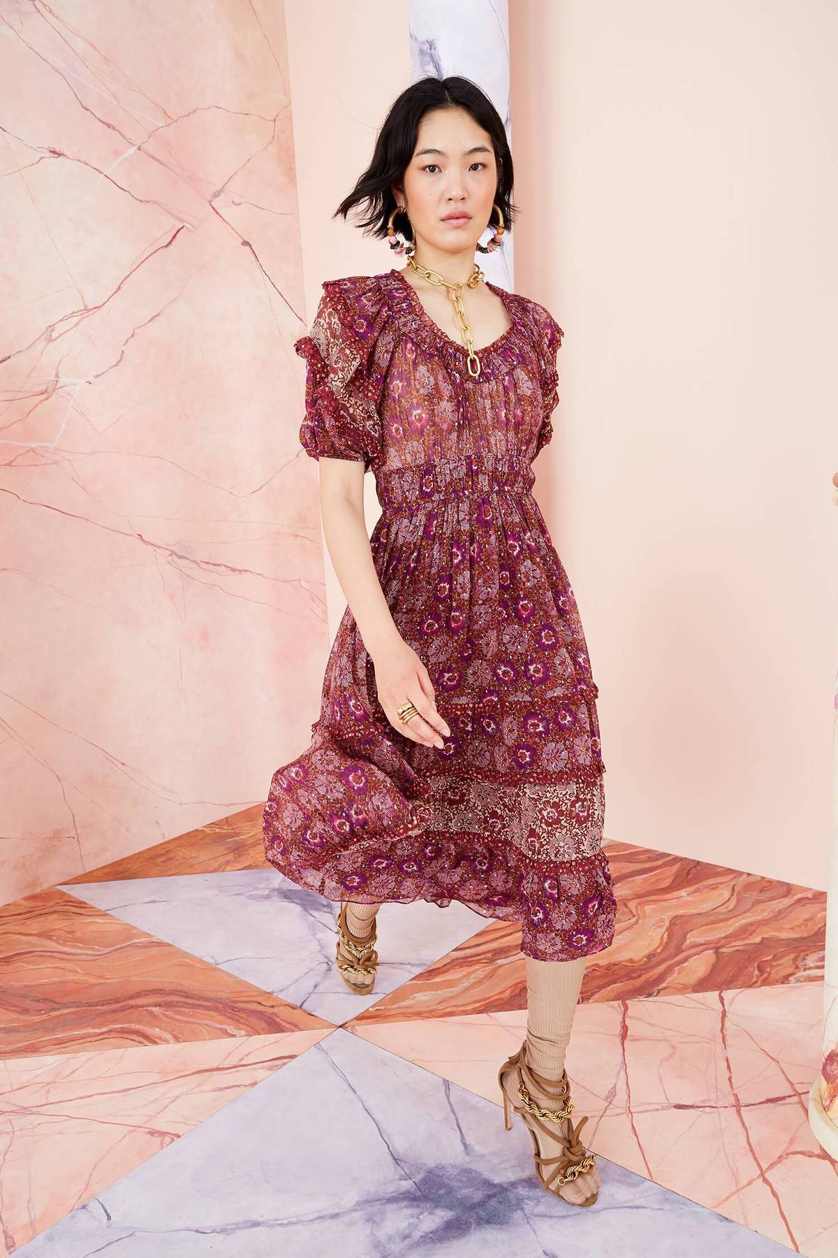 ulla johnson nasya embroidered dress ULLA JOHNSON Idra embroidered silk midi dress