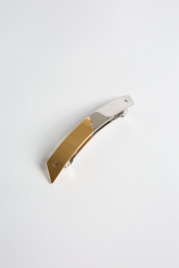 WOLF & GYPSY VINTAGE Sylvain Le Hen Two Tone Barrette WOLF & GYPSY VINTAGE Sylvain Le Hen Two Tone Barrette