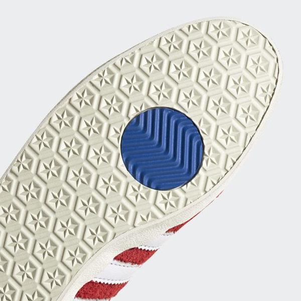 Adidas GAZELLE VINTAGE SHOES - SCARLET/CLOUD WHITE/GOLD METALLIC |  Garmentory