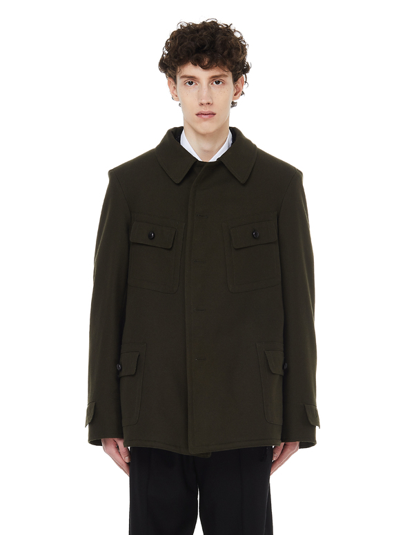 Maison Margiela Military Jacket - Khaki | Garmentory