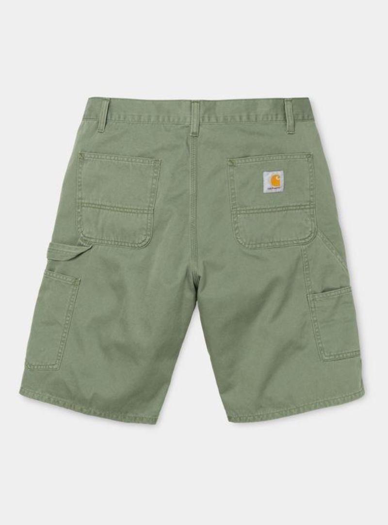 CARHARTT WIP Ruck Single Knee Short - Green Stone Washed
