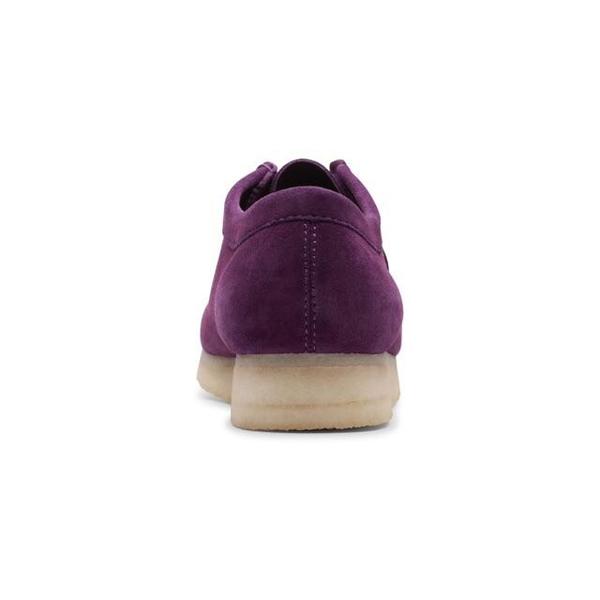 Clarks Wallabee Mens Originals Shoes - Deep Purple Clarks Wallabee Mens Originals Shoes - Deep Purple