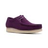 Clarks Wallabee Mens Originals Shoes - Deep Purple - Thumbnail 5