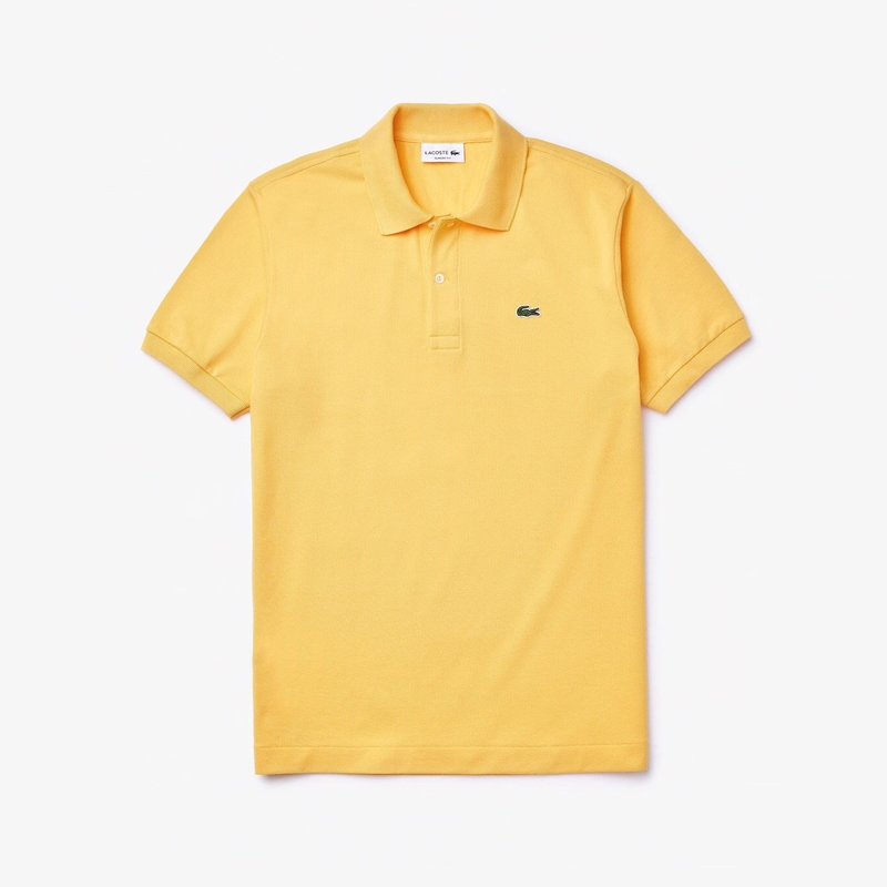 Tシャツ・カットソー LACOSTE SS25 POLO DAL TAGLIO CLASSICO (1212 166) LACOSTE Classic Fit Polo Shirt - Yellow | Garmentory