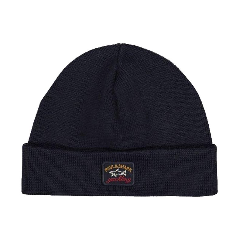 Paul And Shark Wooly Hat Paul Shark Navy/Ivory Stripped Beanie