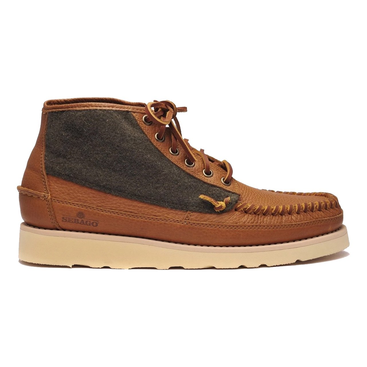 Sebago SENECA Mid Wool Campsides Brown Tan