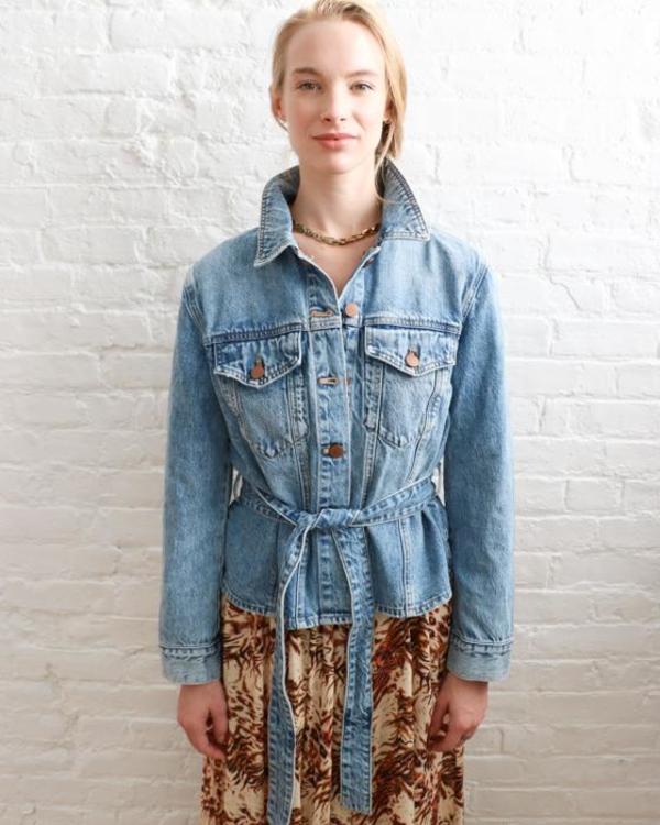 alice and olivia jean jacket