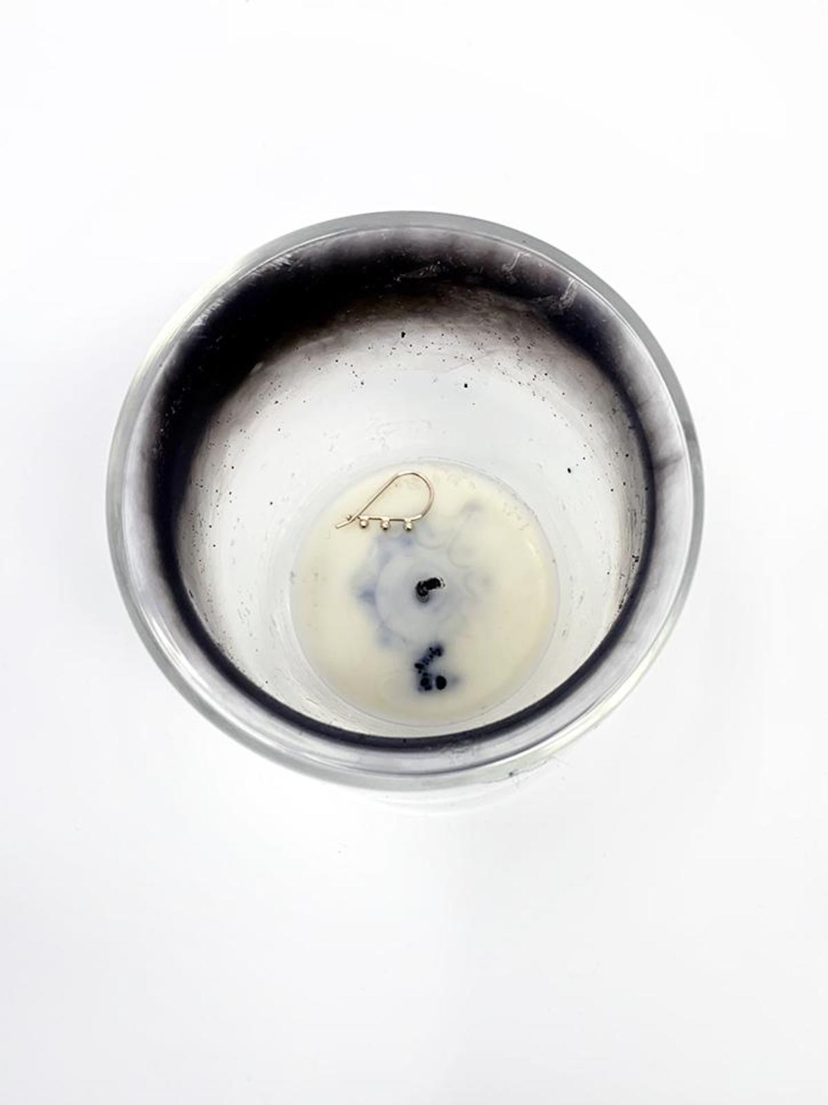 Quarry Triptych Bump Earring - 14k Gold - Image 4 of 5