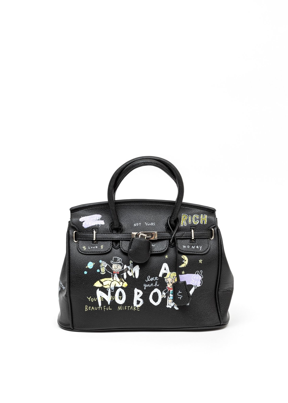 Guernika Black Paint Anarchy Bag - Monopoly/Richie Rich | Garmentory