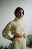 aleur Butter Waffle Sweater - Yellow - Thumbnail 1