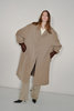 Vintage barneys new york Classic Menswear Trench - Taupe - Thumbnail 3