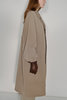 Vintage barneys new york Classic Menswear Trench - Taupe - Thumbnail 9