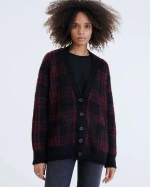 RE/DONE 90's Oversized Cardigan - Black 