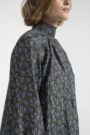 No.6 Thea Blouse - Black/Blue No.6 Thea Blouse - Black/Blue