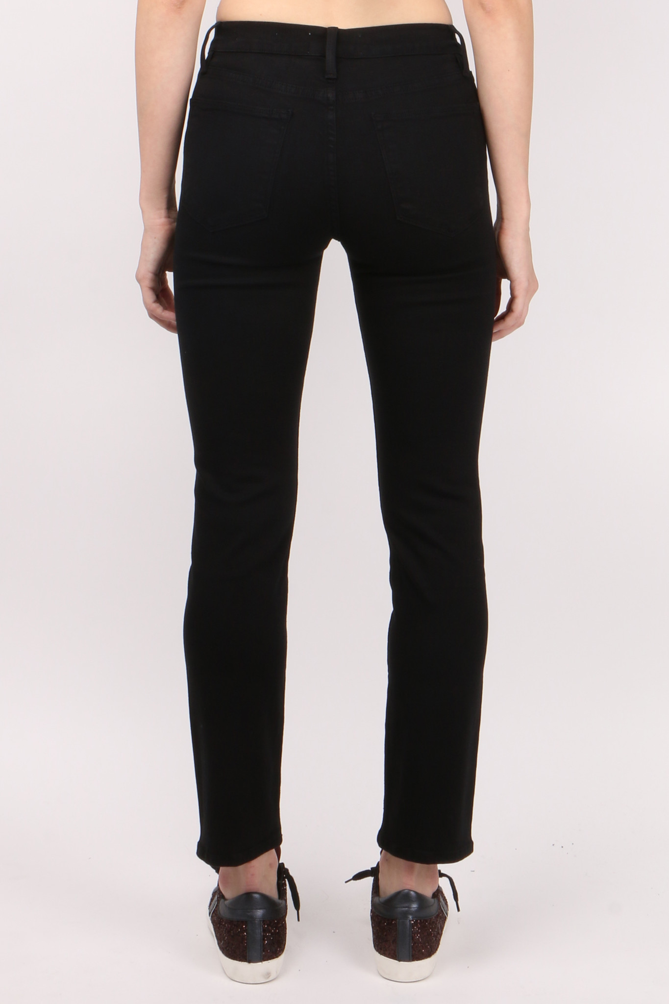 FRAME Denim Le High Straight FILM NOIR Garmentory