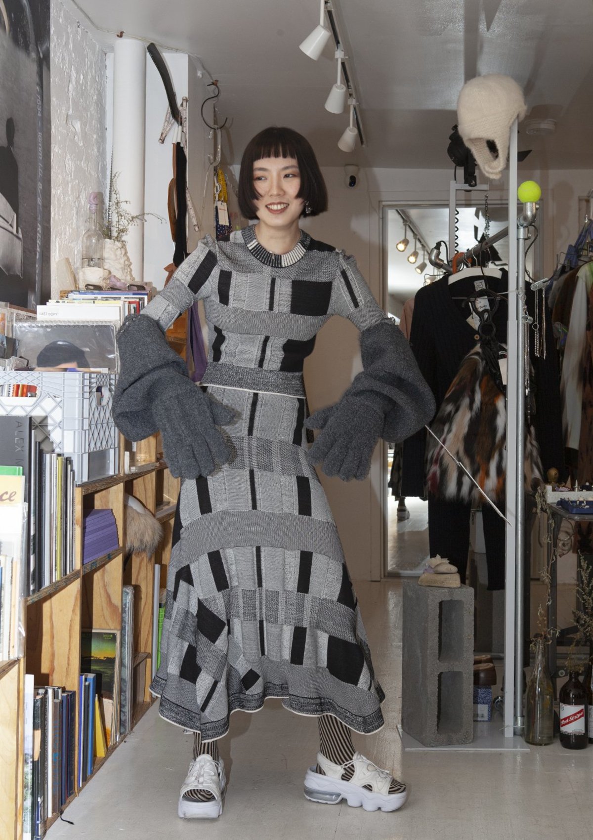 PRONOUNCE EXTRA LARGE WOOL GLOVES - Gray | Garmentory