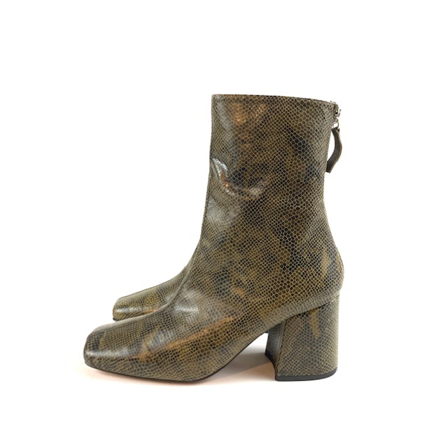 About Arianne Nico Boots - Green Snake | Garmentory
